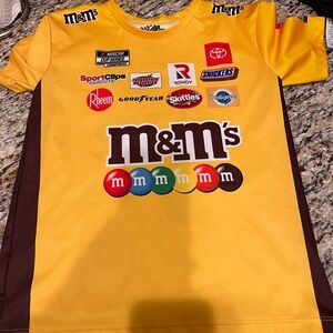 Boys Youth M NASCAR racing shirt
